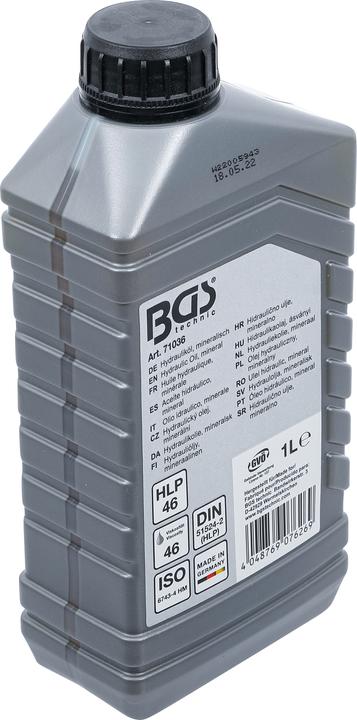 Image du produit BGS Huile hydraulique | minérale | 1 l