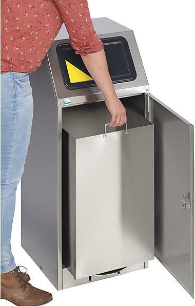 Produktbild VAR Wertstoffsammelgerät 75 mit Pedal 1005 x 405 x 475 mm (78 l)