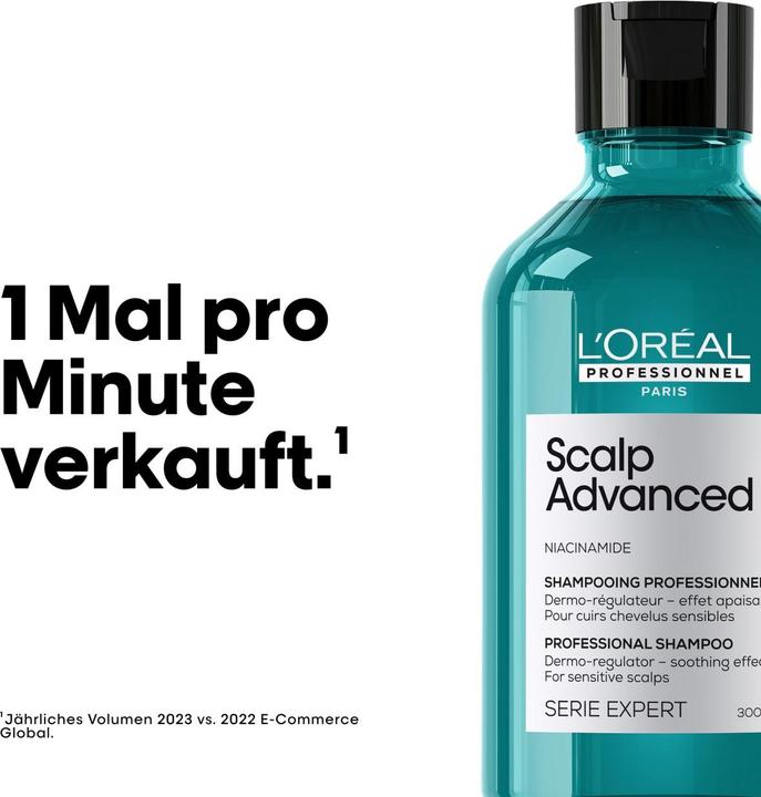 Image du produit L'Oréal Professionnel Série Expert Scalp Advanced - Anti-Discomfort Dermo-régulateur (300 ml, Shampoing liquide)
