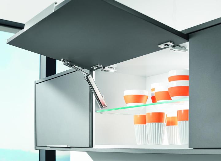 Actual product image Blum Flap supports Aventos
