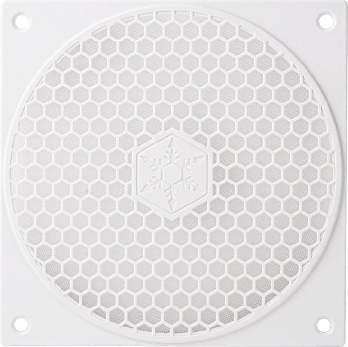 Image du produit Silverstone SST-FF121W - Grille de ventilation 120mm et filtre anti-poussière, blanc