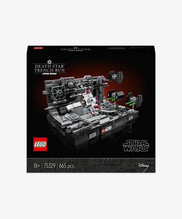 Actual product image LEGO Death Star Trench Run Diorama (75329, LEGO Star Wars)