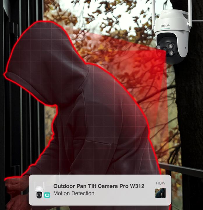 Produktbild Botslab Outdoor Pan / Tilt, Multi-scenes AI recognition, 360° Smart Tracking, Large Aperture Lens, C