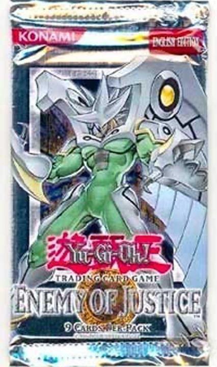 Produktbild Yu-Gi-Oh Enemy of Justice Booster -! - EN (Englisch, Booster Pack)