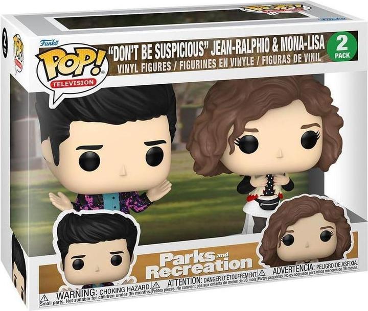 Produktbild Funko Blister 2 figures POP Parks and Recreation Dont Be Suspicious Jean-Ralphio & Mona-Lisa