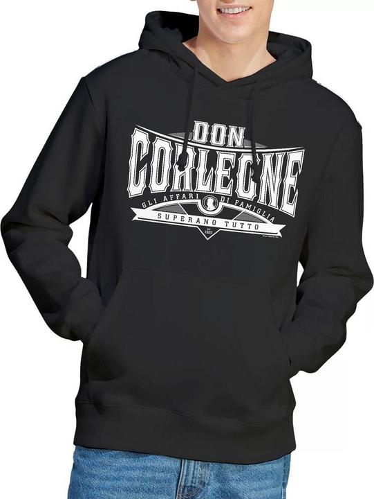 Immagine prodotto The Godfather Felpa con Cappuccio Don Vito Corleone Testo Uomo (S)