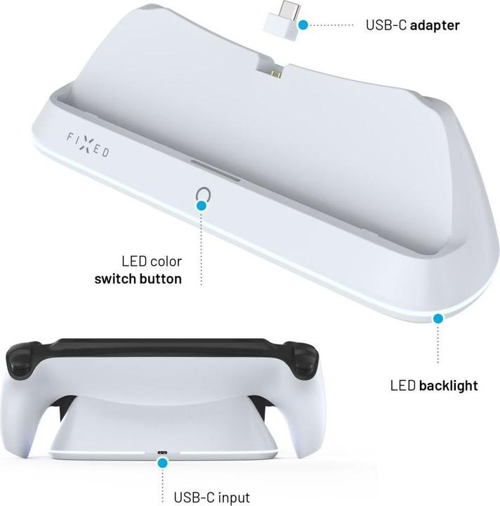 Actual product image Fixed Charging Dock for Playstation Portal