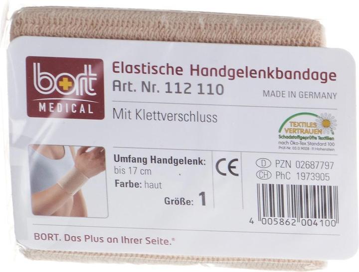 Bort Medical Handgelenkbandage Velcro 8cm Gr3 -22cm hautf (3)