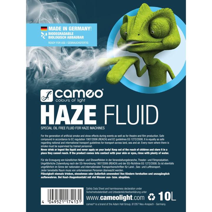 Produktbild HAZE FLUID 10 L Hazefluid (Nebelfluid)