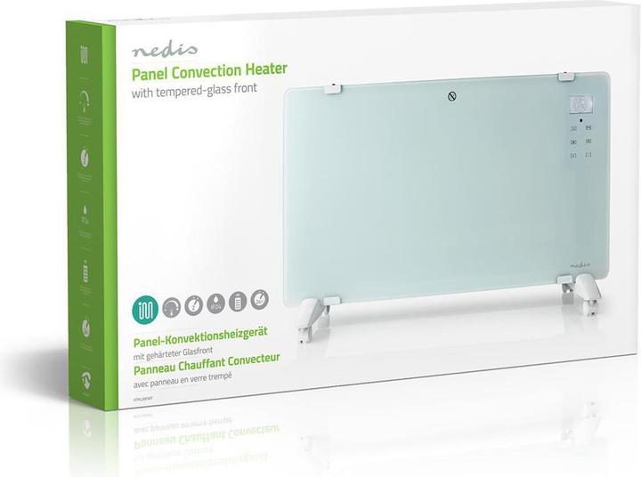 Produktbild Nedis HTPL20FWT Glasverkleidung Konvektor (2000 W)