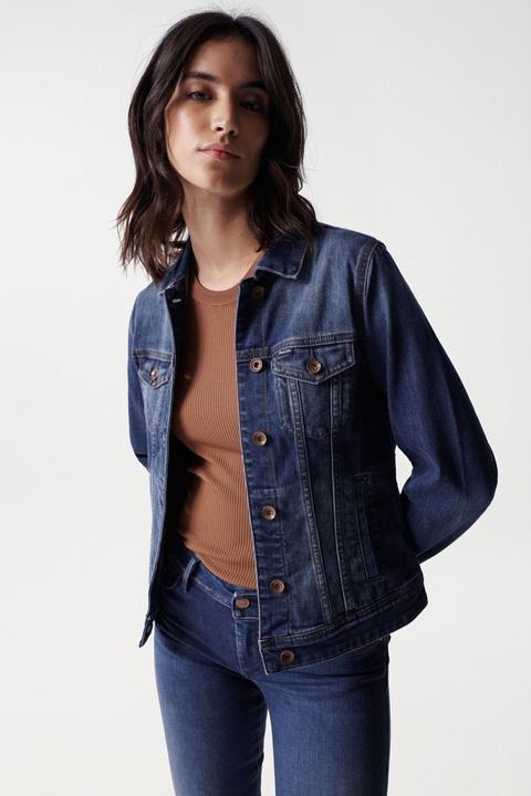 Actual product image Salsa Jeans Denim Trucker Jacket (M)