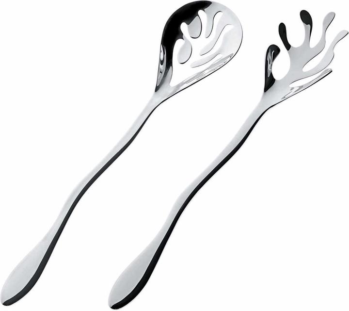 Image du produit Alessi Couverts à salade MEDITERRANEO argenté (Serveurs à salade)