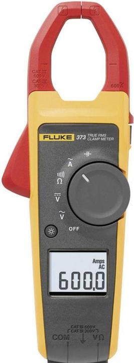 gepolsterte Tragetasche, Messleitungen TL75, Strommesszange Fluke 373, Anleitung
