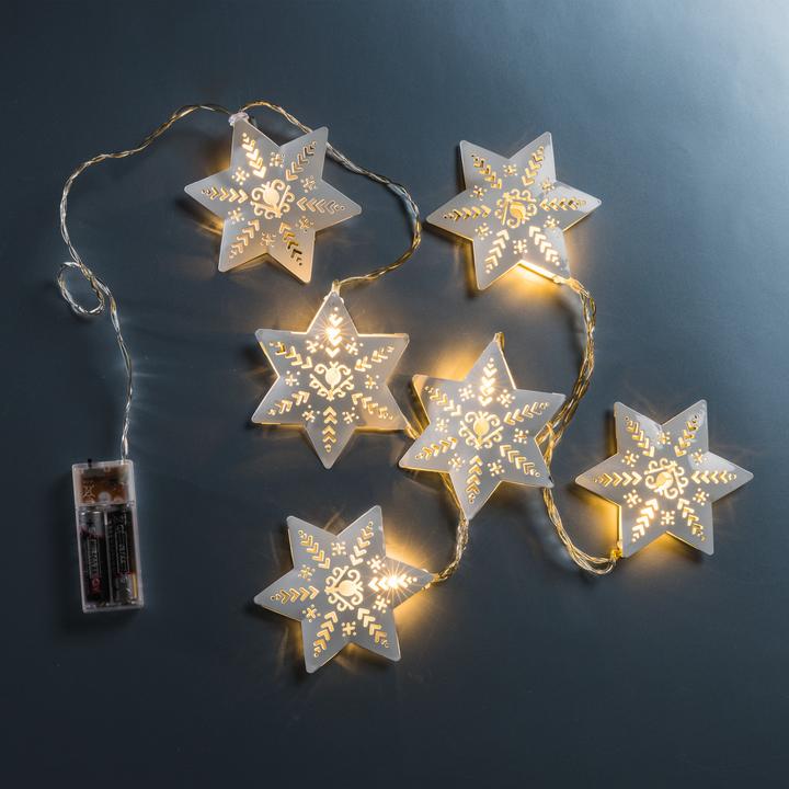Produktbild Angela Bruderer LED-Lichterkette «Stern» (1.44 m)