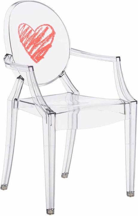 Produktbild Kartell Lou Lou Ghost Kinderstuhl Herz (Kinderstuhl)
