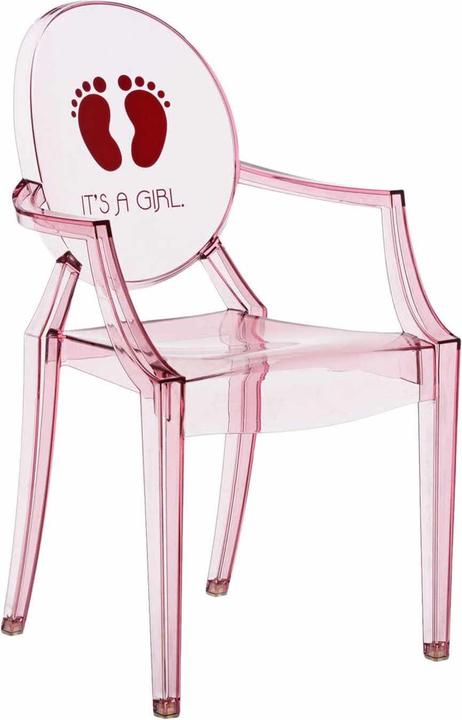 Kartell Lou Lou Ghost Chaise d'enfant it's a girl (Chaise haute)