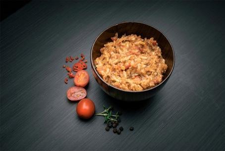 Actual product image REAL Main course Pulled Pork with Rice (121 g)