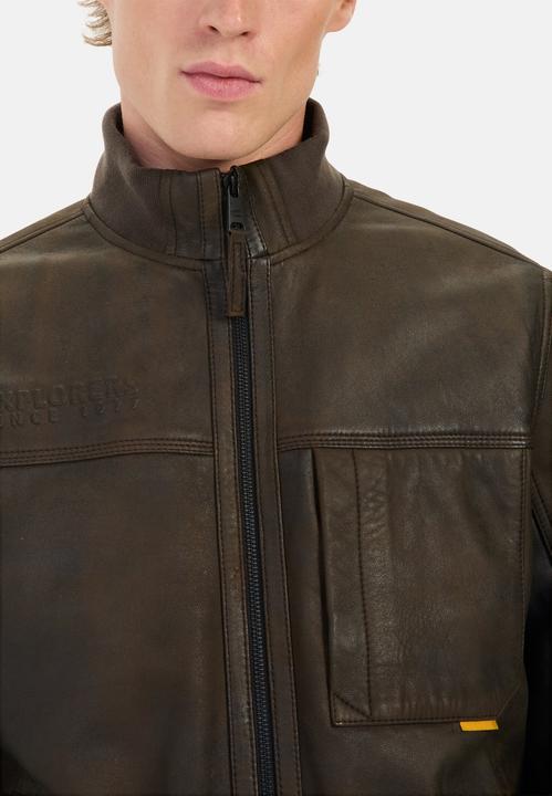 Immagine prodotto Camel Active Lederjacke mit Bomberkragen (48)