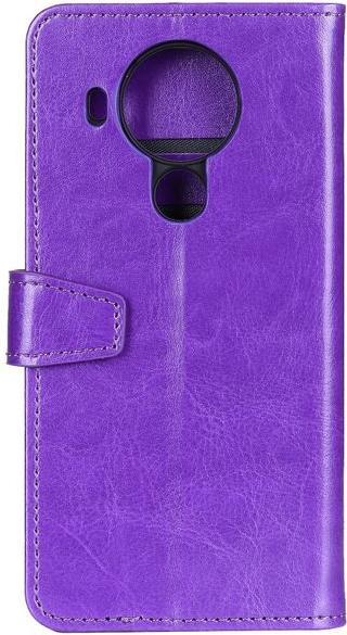Actual product image MU Classic Crazy Horse Leather Bookcover Series (Nokia 5.4)