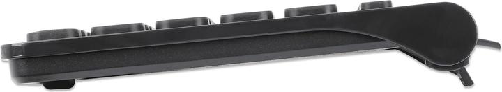 Actual product image Manhattan Slim USB mini keyboard 1.5m cable black (DE, Cable)