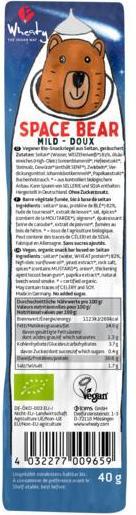 Immagine prodotto Wheaty Spacebar Space Bear Organic 40 g (40 g)