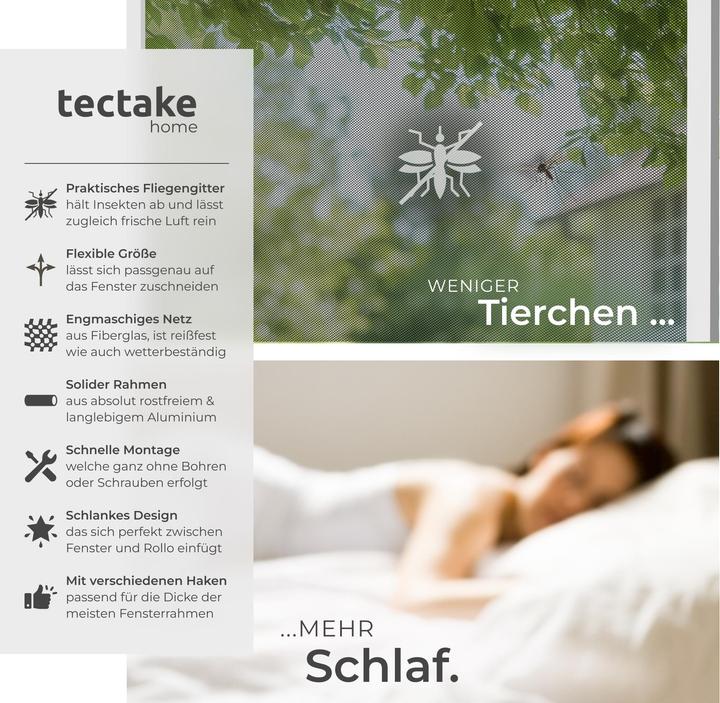 Actual product image tectake Fly screen (120 x 140 cm)