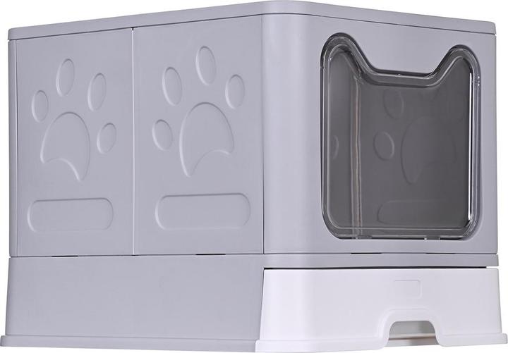 Actual product image Diamentiq Kuweta dla kota YOKO 51x41x38cm 1szt (Cat litter tray open)