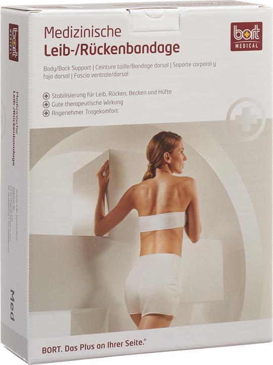 Bort Medical Abdominalst Schwangere 24cm -90cm Gr0 weiss (0)