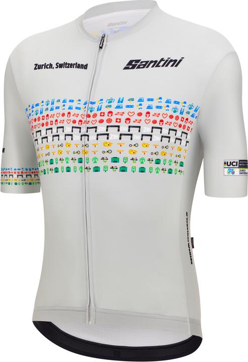 Produktbild Santini Kurzarmtrikot UCI WC 2024 Zürich Unisex (S)