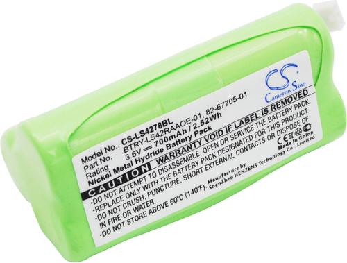 Image du produit NoName Batterie pour Symbol LS4278 etc. Lecteur de codes-barres 700mAh, 3.6V (1 pcs, Spécifique à l'appareil)