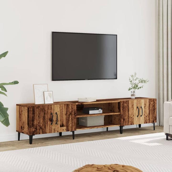 Produktbild VidaXL TV Schrank Tisch Lowboard Fernsehschrank Fernsehtisch Altholz-Optik (180 x 31.5 x 40 cm)