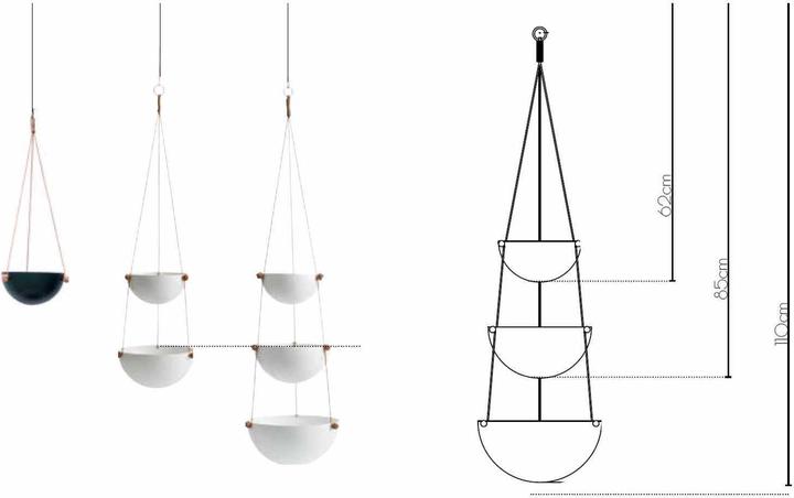 Actual product image Oyoy Pif Paf Puf hanging bowls