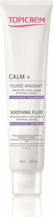 Actual product image Topicrem Calm+ Soothing Fluid (40 ml, Day cream)