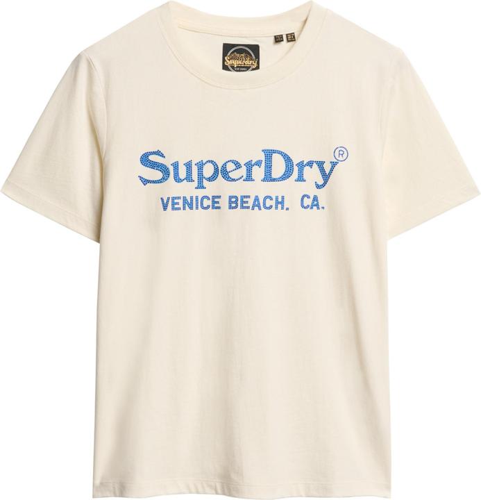 Actual product image Superdry Venue Metallic Relaxed Tee (8)