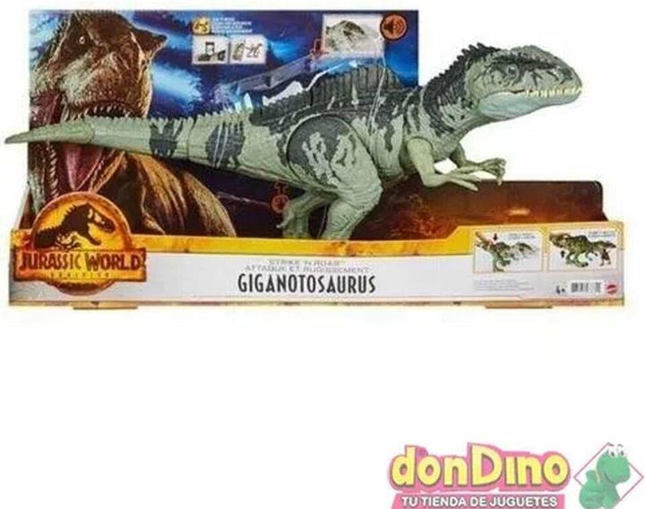 Image du produit Jurassic World Strike N' Roar Giganotosaurus