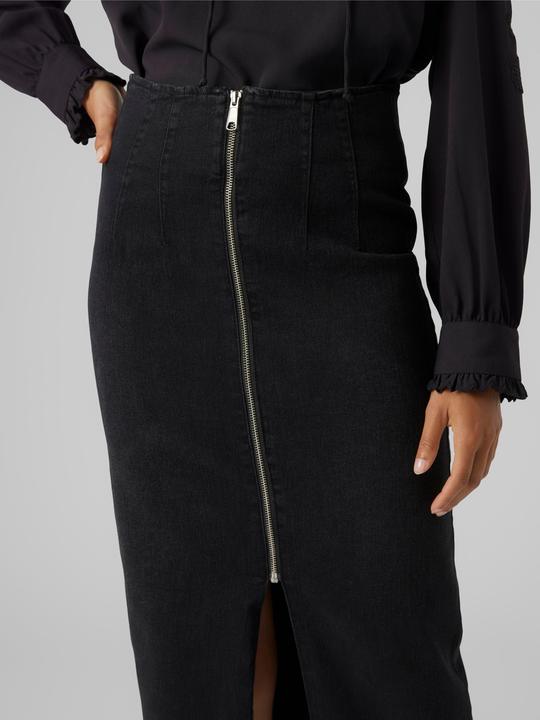Actual product image Vero Moda High waist long skirt denim skirt (XS)