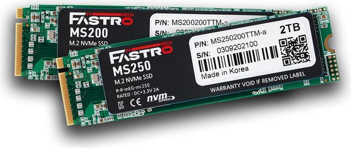 Produktbild Fastro MS200 (2000 GB, M.2 2280)