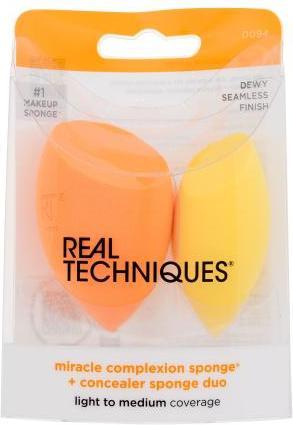 Immagine prodotto Real Techniques Miracle Complexion Sponge e Concealer Sponge Duo Spugne per la sfumatura del trucco