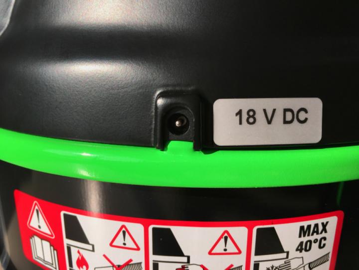 Produktbild Lavor Lavorwash FREE VAC 1.0 12 L Schwarz, Grün (Aschesauger)