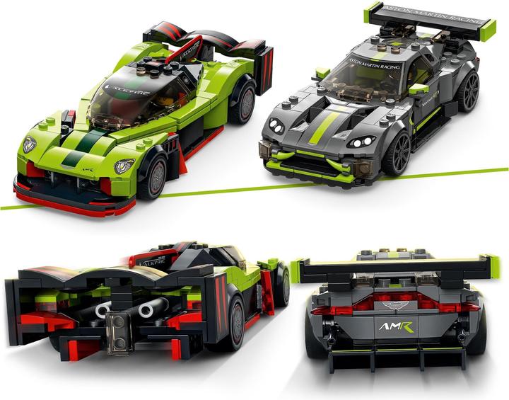 Produktbild LEGO Aston Martin Valkyrie AMR Pro & Aston Martin Vantage GT3 (76910, LEGO Speed Champions)