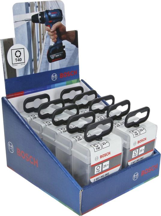 Produktbild Bosch Professional Zubehör Schrauberbit-Set (Innensechsrund TX M40)