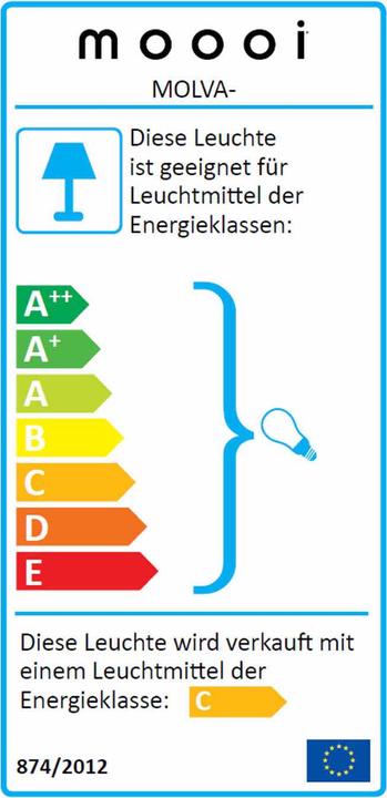 Energie-Label Moooi Valentine Hängeleuchte (E27)