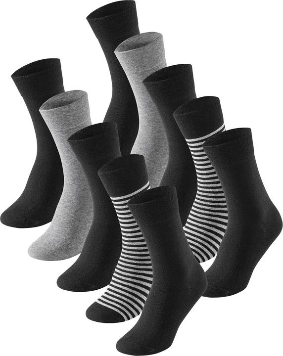 Schiesser Freizeitsocken Cotton Fit (10er Pack, 39 - 42)