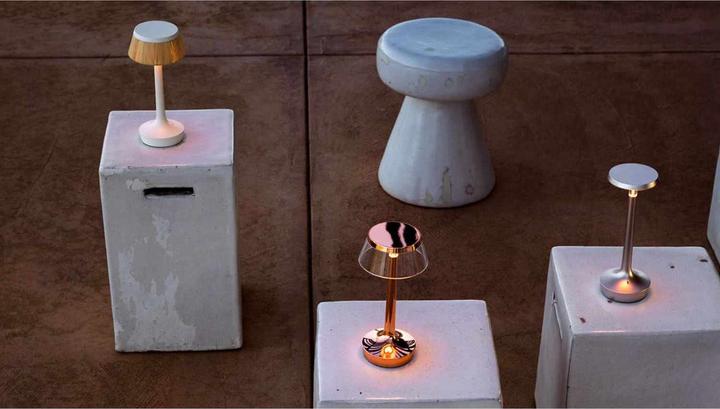 Actual product image Flos Bon Jour Unplugged Led Rechargeable Table Lamp (136 lm)