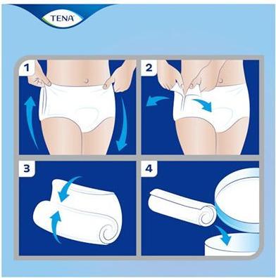 Actual product image Tena Pants (9 x, Regular)