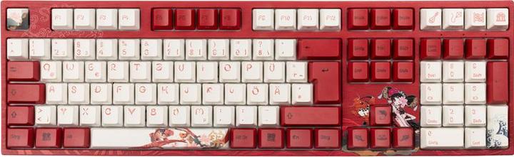 Productafbeelding Varmilo VEA109 Koi Gaming Toetsenbord, MX-Bruin, witte LED (NL, Bedraad)
