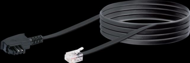 Immagine prodotto Schwaiger Cavo DSL RJ12 6P2C -> TAE-F 6P4C 3m nero
