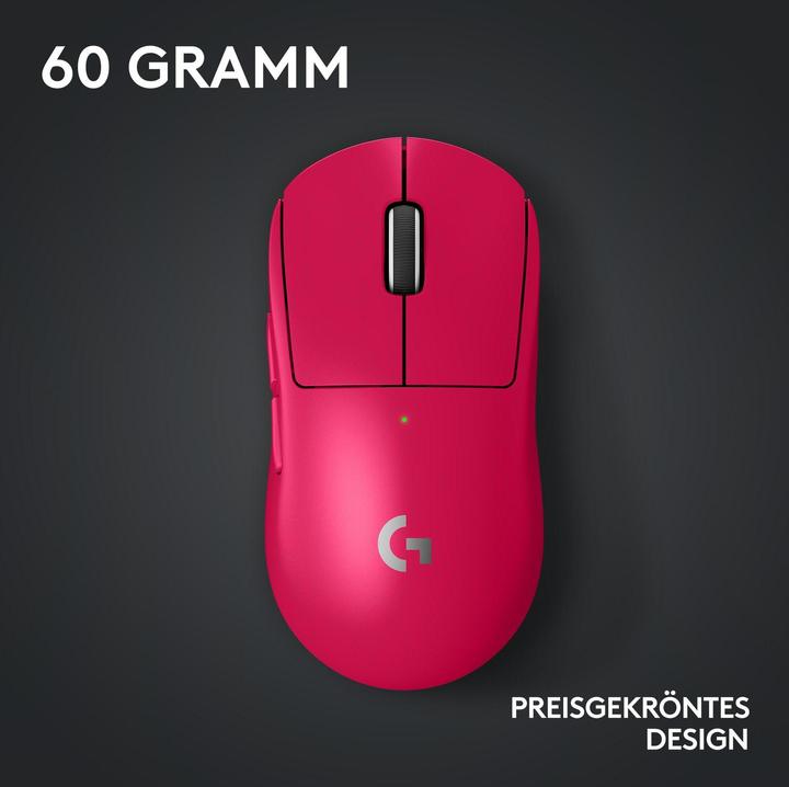 Produktbild Logitech G G Pro X Superlight 2 (Kabellos, Kabelgebunden)