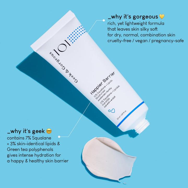 Actual product image Geek & Gorgeous Happier Barrier (50 ml, Day cream, Up to SPF 10)