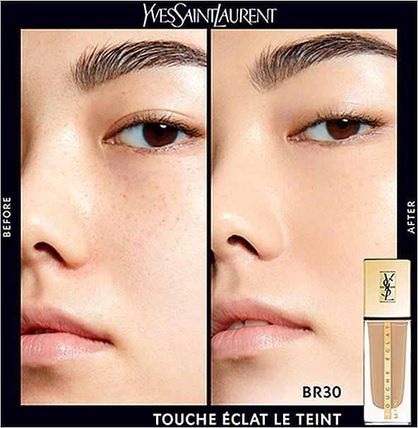 Actual product image Yves Saint Laurent Touche Éclat Le Teint Cool Almond BR30 (No. BR30 - Cool Almo)